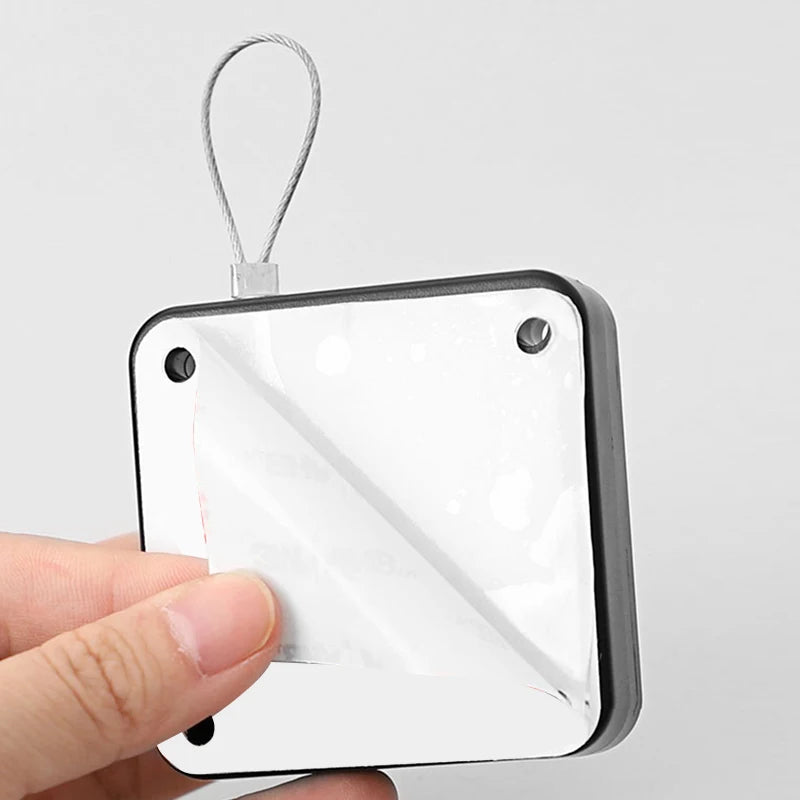 Punch-Free Automatic Door Closer in use