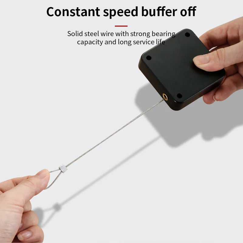 Punch-Free Automatic Door Closer mounted on door frame